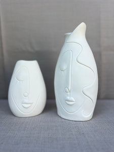 Abstract Face Vase