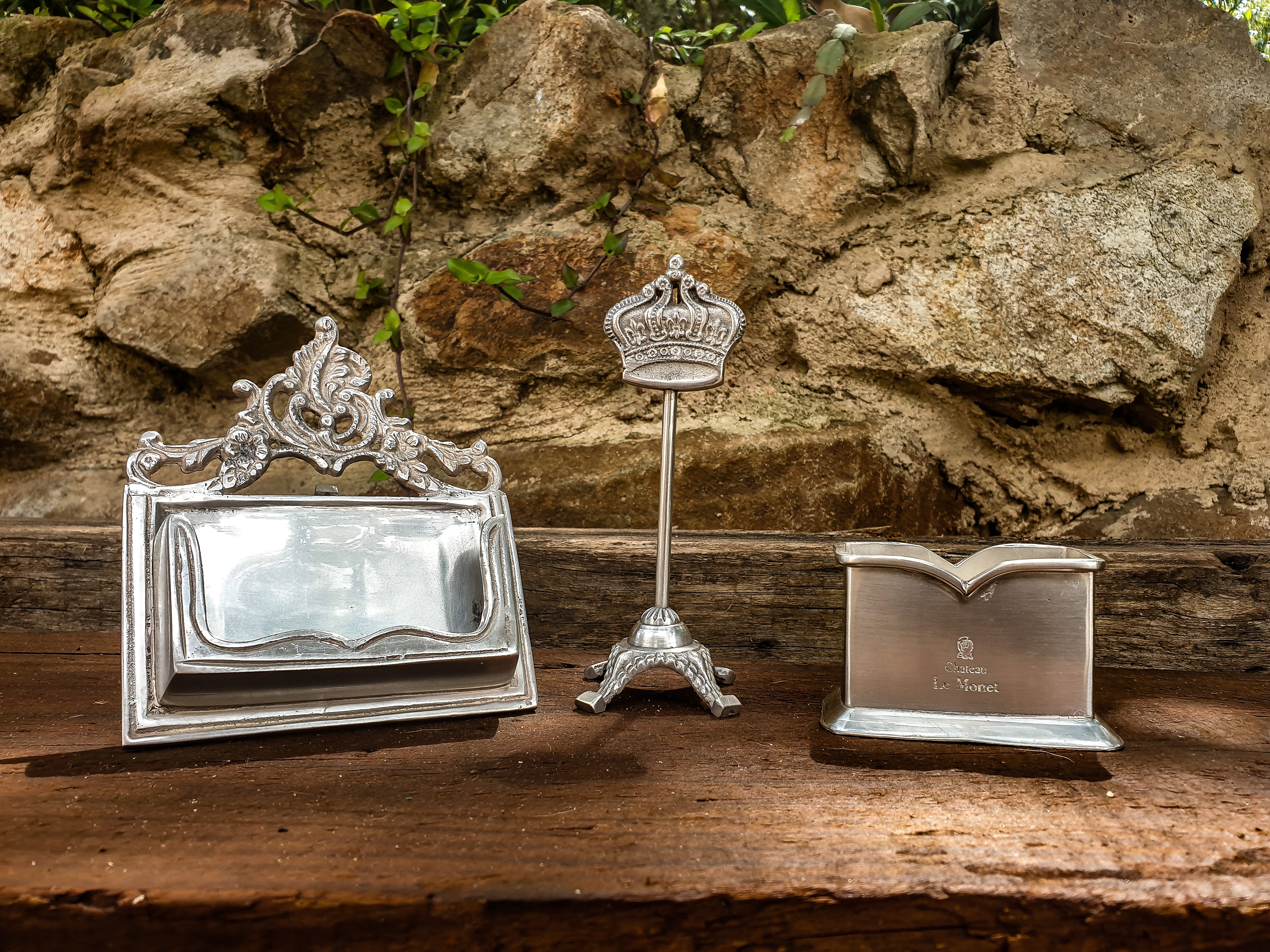 Crown Business Card Holder