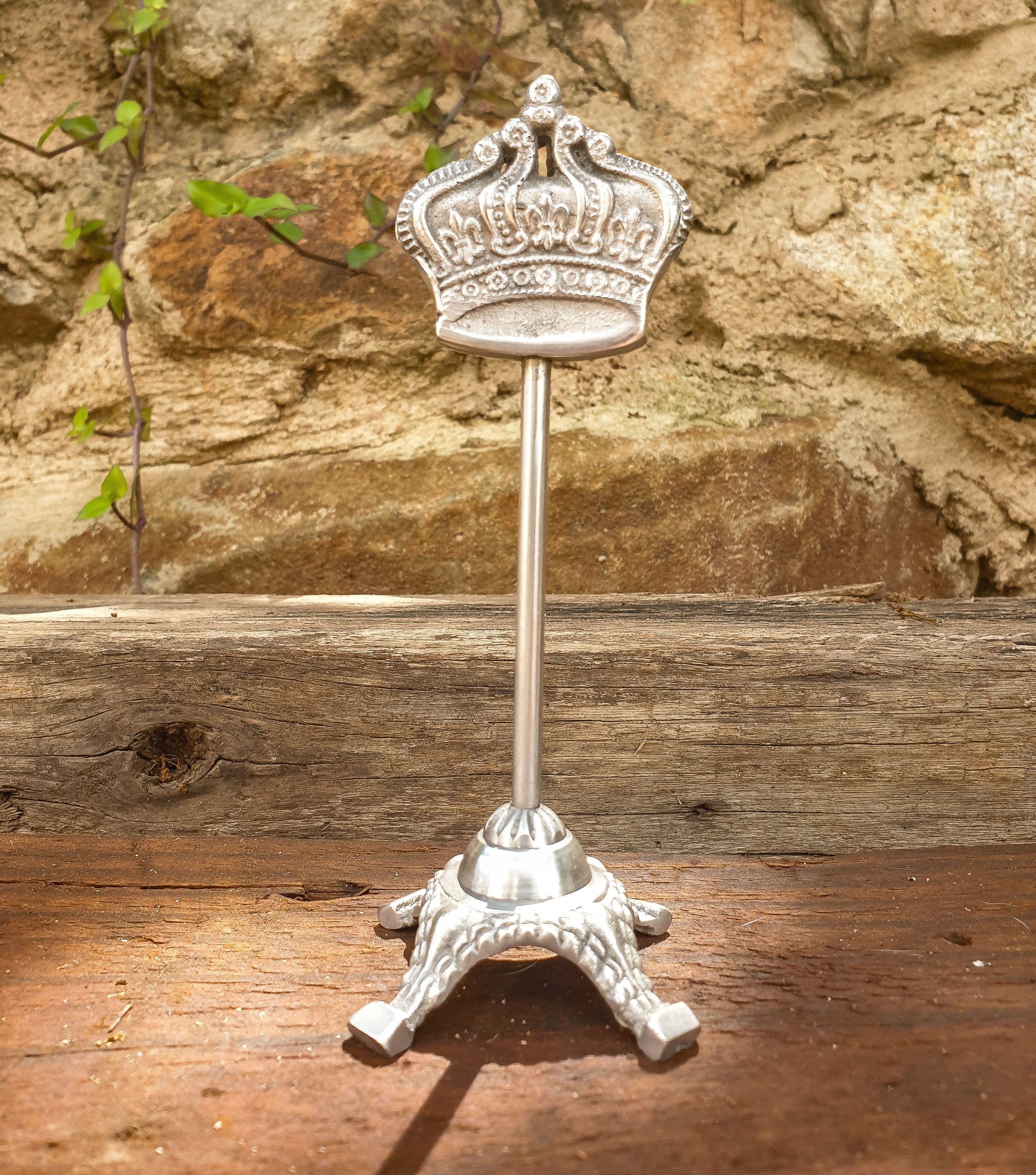 Crown Business Card Holder