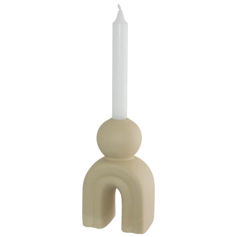 Oatmeal Candle Pillar