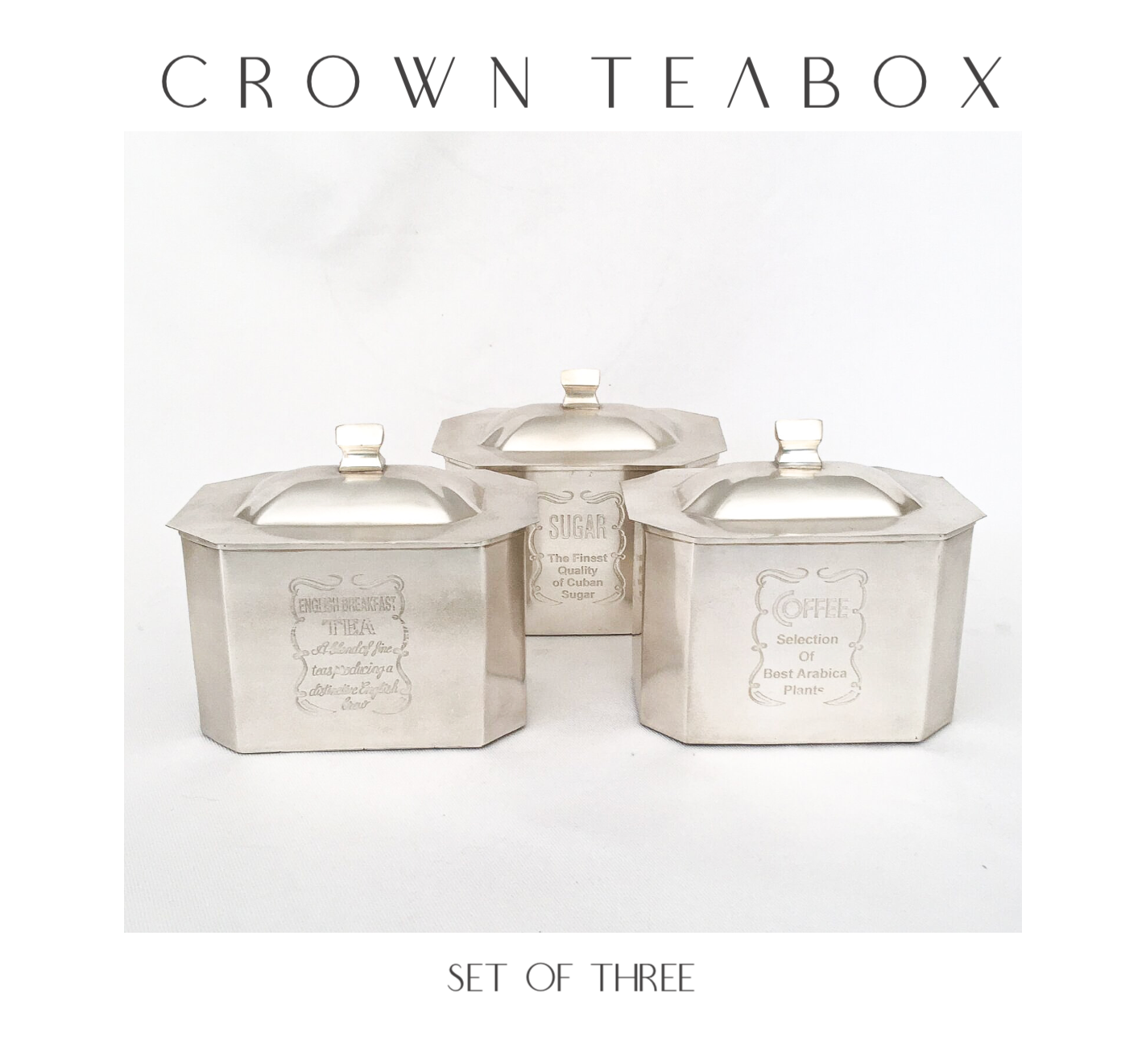 Crown Tea Box Set