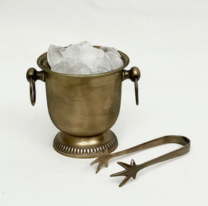 Petit Ice Bucket with tongs