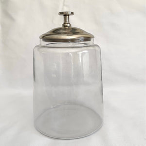 Glass Biscuit Jar