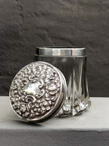 Ornate Crystal Jar