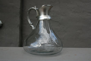 Crystal Leaf Jug