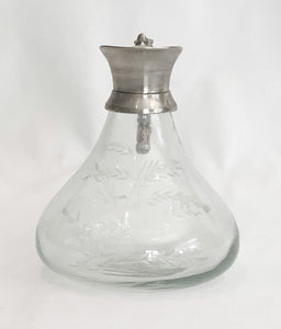 Crystal Leaf Jug