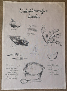 Recipe Linen Tea Towels